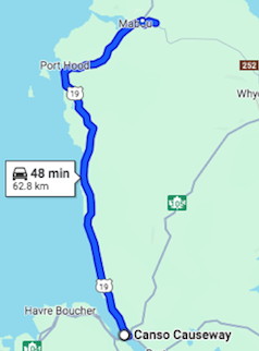 Causeway to Hillsborough Glendyre hall