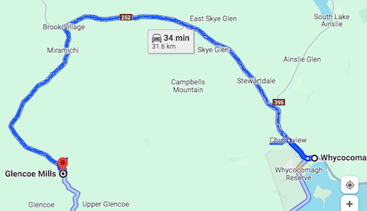 Whycocomagh to Glencoe